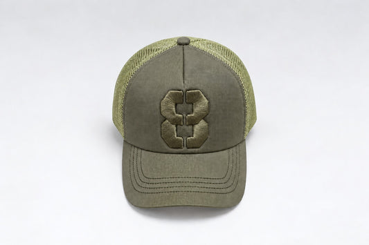 8 Green Olive - Net