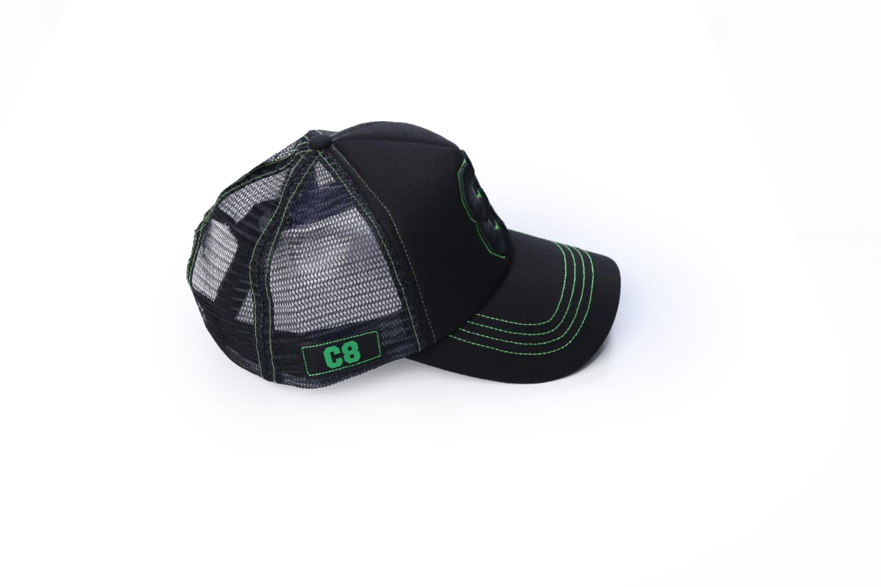 8 Black No.8 Green Line - Net