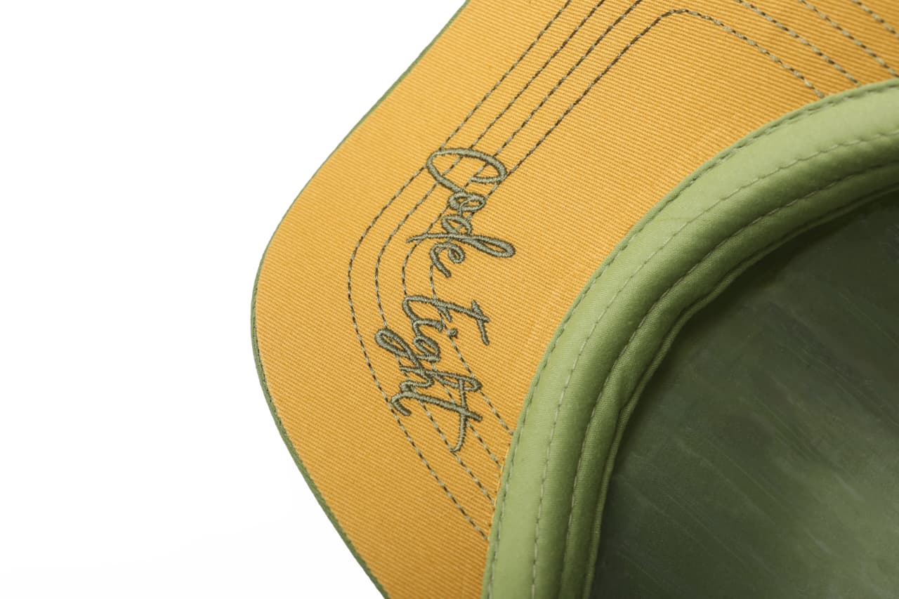 No 8 - Olive Green and Golden