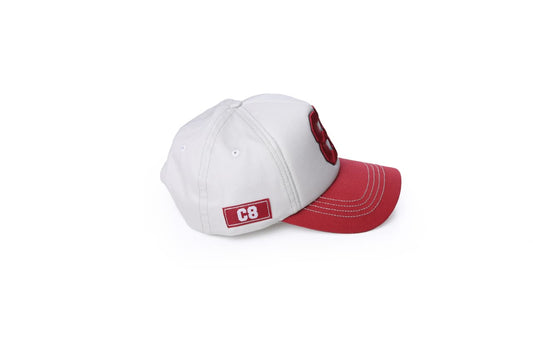 8 Maroon Light Grey Full