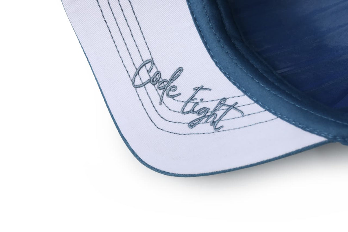 8 Fade Blue No.8 White - Full