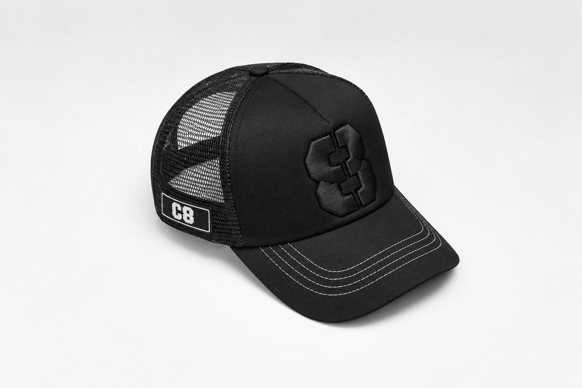 8 Black -Net
