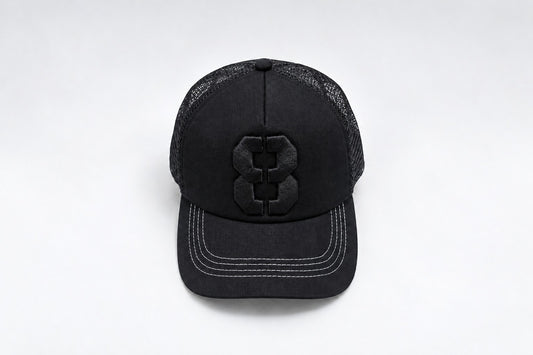 8 Black -Net