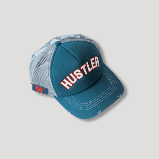 Hustler - Net - Blue Men's Cap