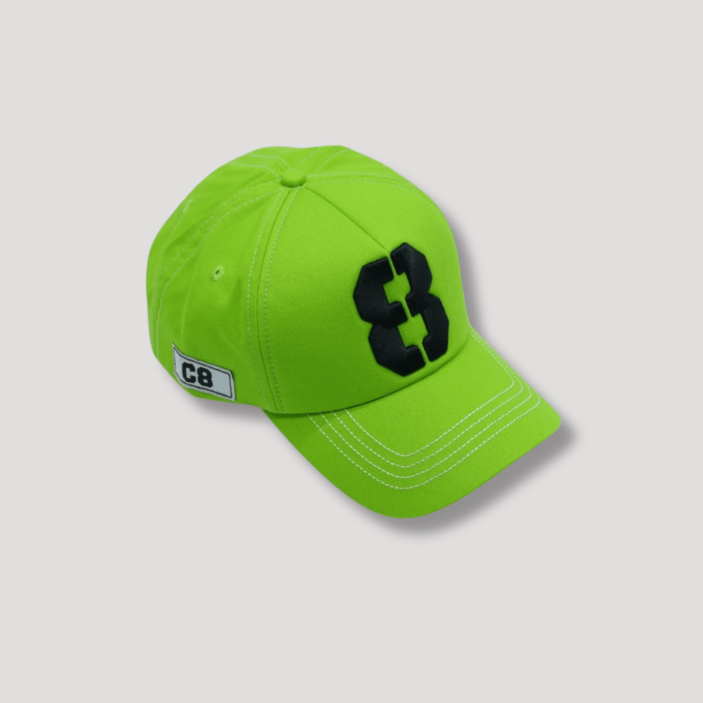 No.8 - Full - Green with Black