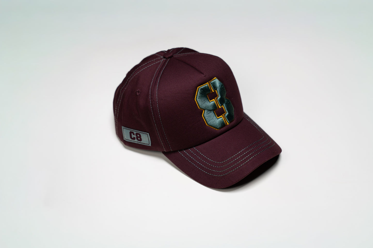 8 Green Burgundy Full