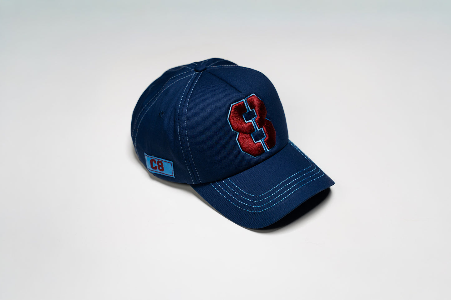 8 Maroon Dark Blue Full