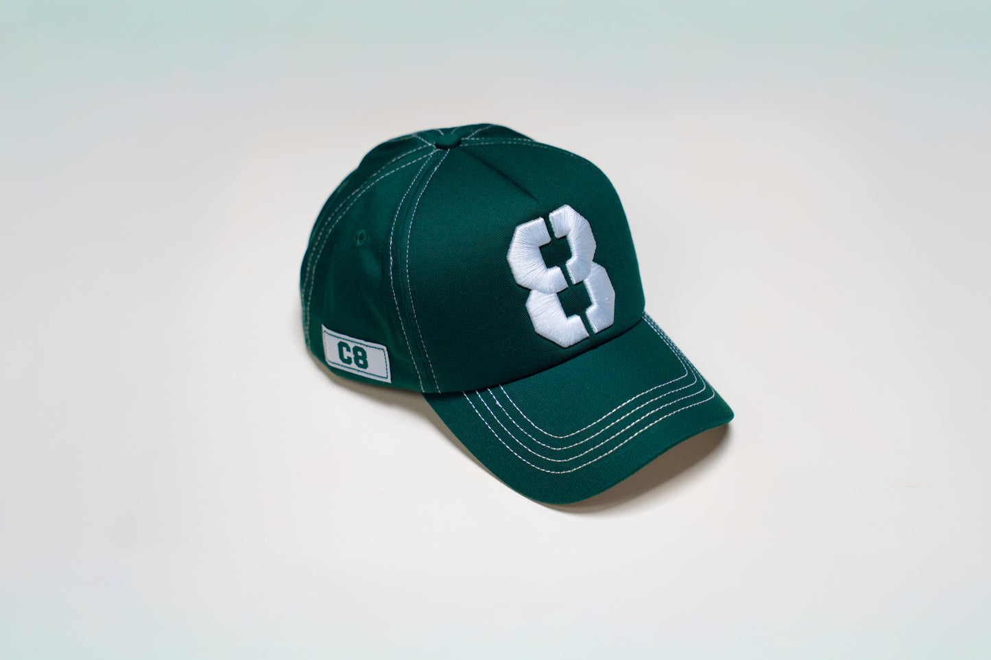 8 Green No.8 White