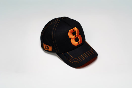 8 Black No.8 Orange Full