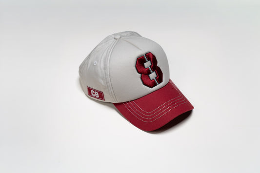 8 Maroon Light Grey Full