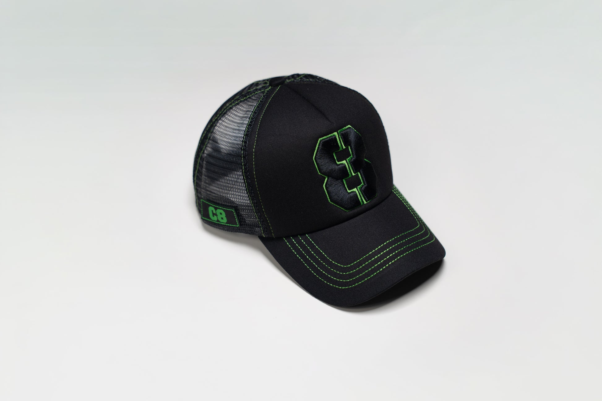8 Black No.8 Green Line - Net