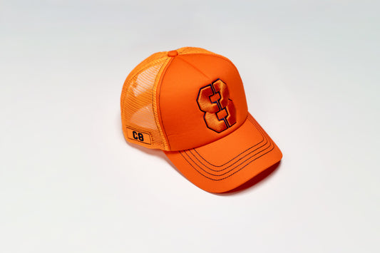 8 Orange No.8 Blue Line - Net
