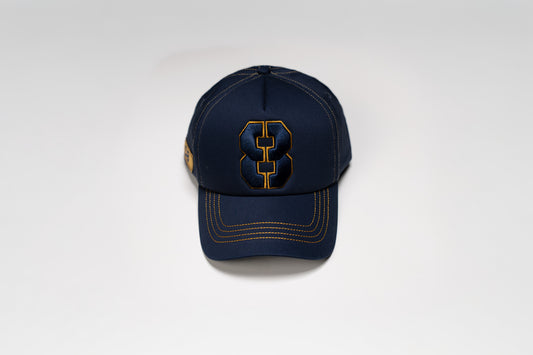 8 Navy No.8 Gold Line - Full