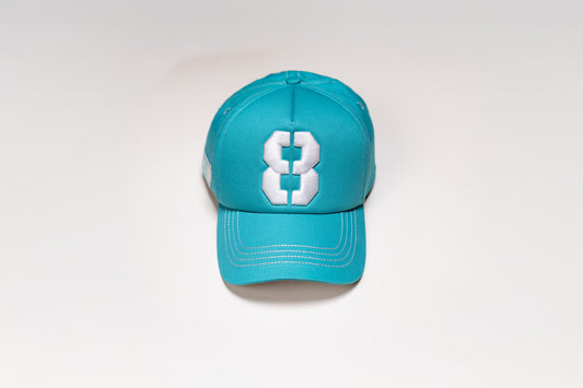 8 Skyblue No.8 White Full