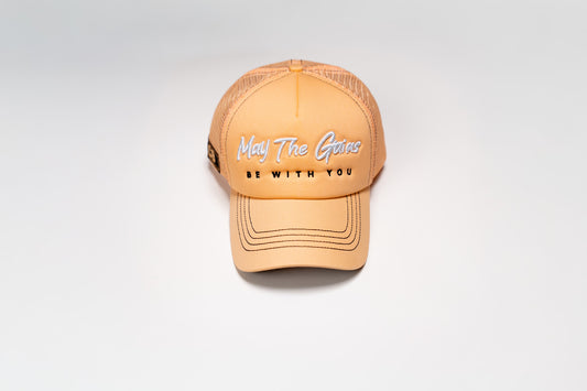 May The Gains Be With You - Net - Peach