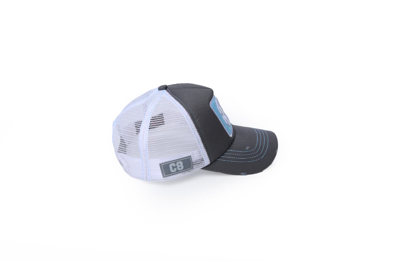 8 Grey White No.8 White - Net