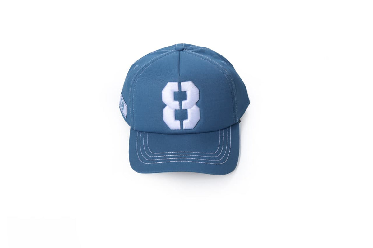 8 Fade Blue No.8 White - Full
