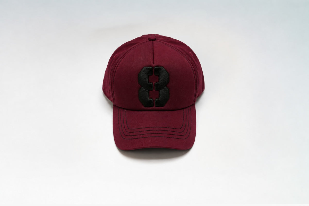 8 Brugandy No.8 Black - full