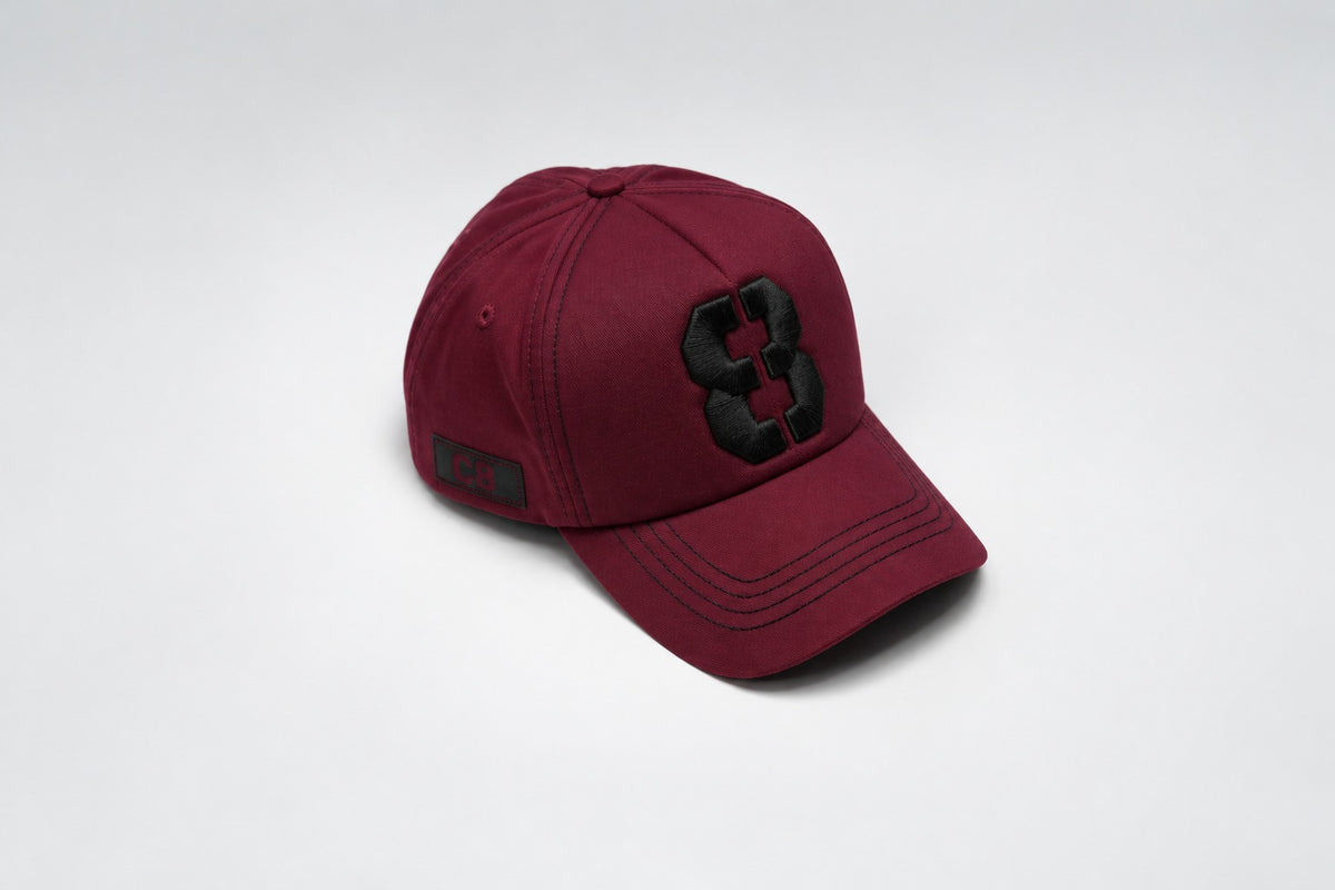 8 Brugandy No.8 Black - full