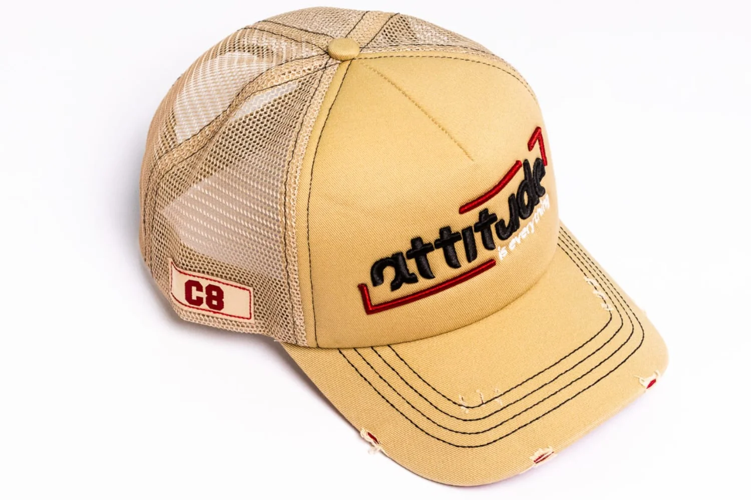 Attitude is Everything - Net - Beige